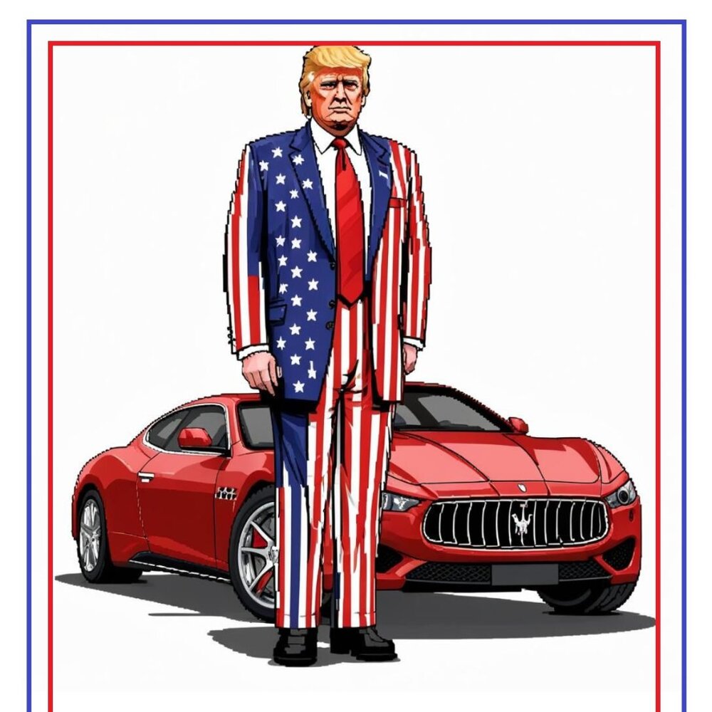 Donald Trump Treading Card Trump Campaign